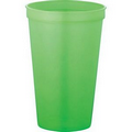Green Tall Smooth Wall Stadium Cups